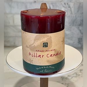 Bath & Body Works at Home Vintage Pillar Candle-‎ American Cranberry-New